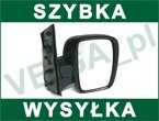 Fiat Scudo II 07-16 lusterko zewnętrzne manualne CZARNE prawe