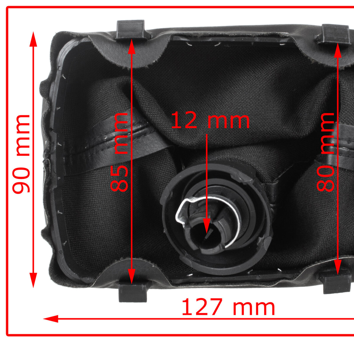 Audi A3 I 8L 96-03 gałka zmiany biegów CZARNA 6 BIEGÓW + MIESZEK CZARNY