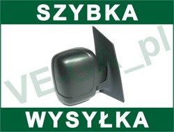 Fiat Scudo II 07-16 lusterko zewnętrzne manualne CZARNE prawe