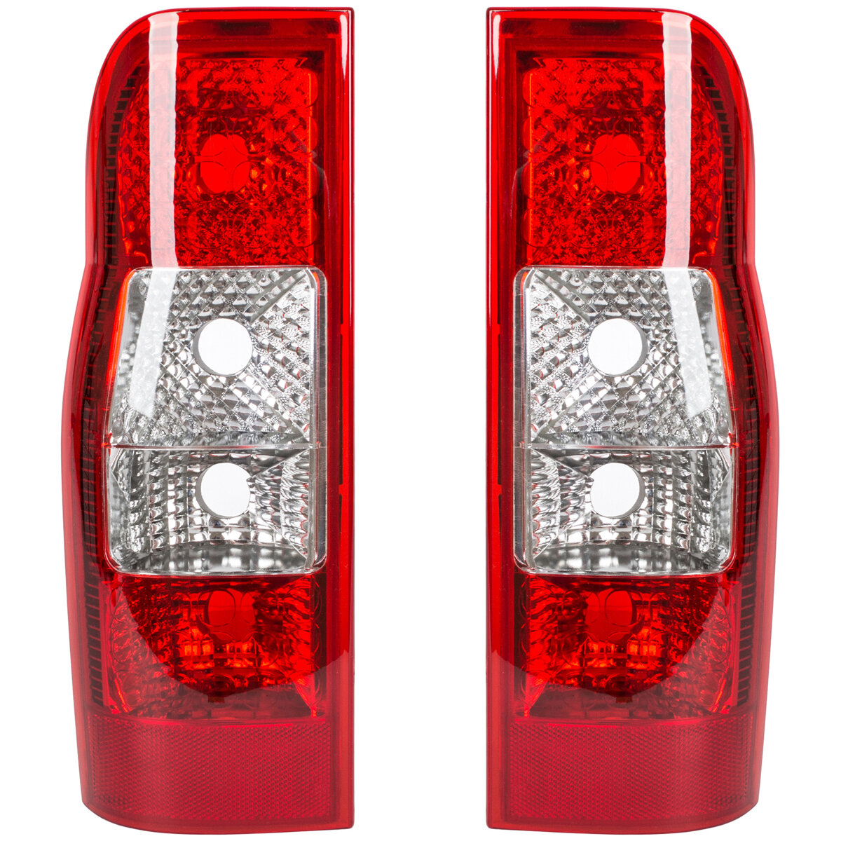 Ford Transit Mk6 00-06 lampa tylna z białym kierunkowskazem lewa + prawa 2 szt. KPL