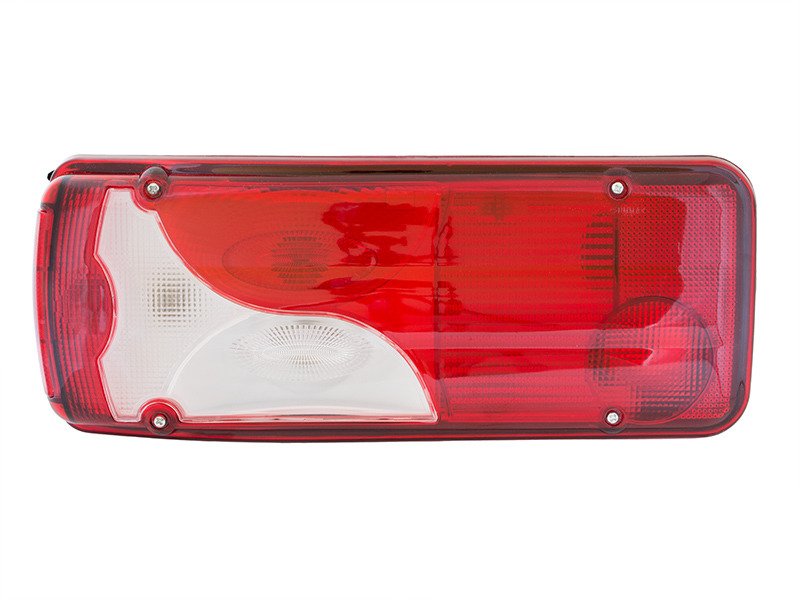 VW Crafter 2006- KONTENER lampa tylna CZERWONO-BIAŁA lewa