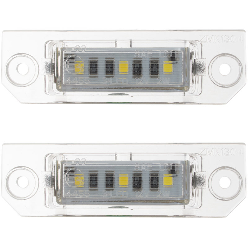 VW Golf IV V VI VII Passat B6 B7 CC Eos lampki podświetlenia tablicy rejestracyjnej LED 2 szt. kpl.